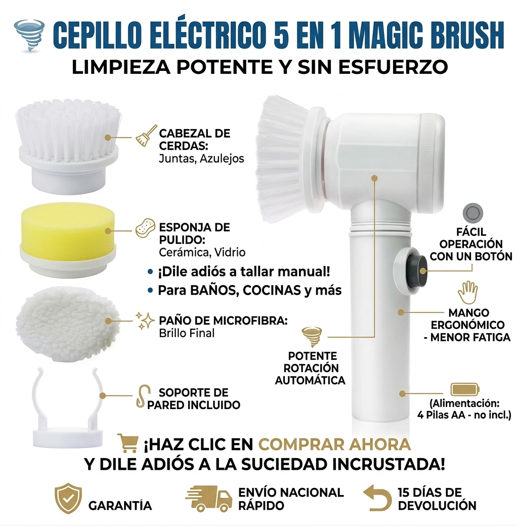 Cepillo Eléctrico - Magic Brush